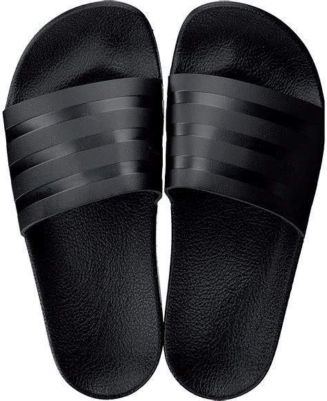 Zwarte adidas Slippers voor dames online kopen 